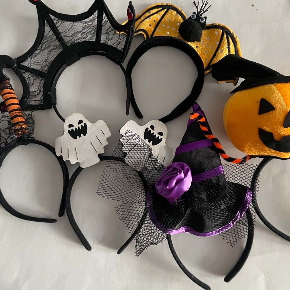 6 Halloween Headbands